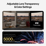 Screen Glasses – Sony 0.68" Micro-OLED, 50° FOV, 120 Hz with Electrochromic Dimming – screen glasses – photo 9 of 11