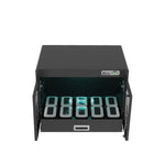MetaNexusXR cabinet for 10 VR viewers with integrated UV sterilization. | MetaNexusXR