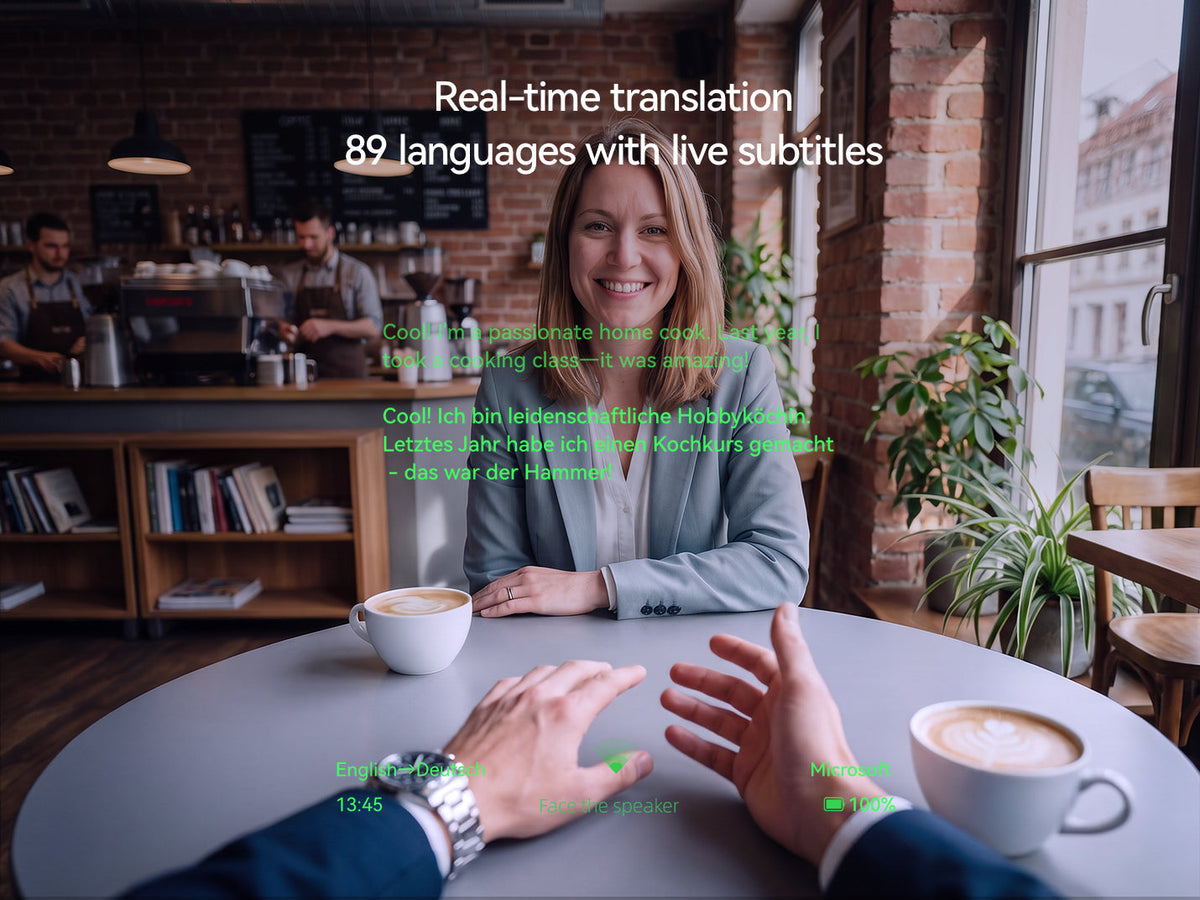 Smart Glasses with Display – Micro LED Waveguide, 1,500 Nits, 12 MP Camera, AI – smart glasses with display – photo 7 of 15