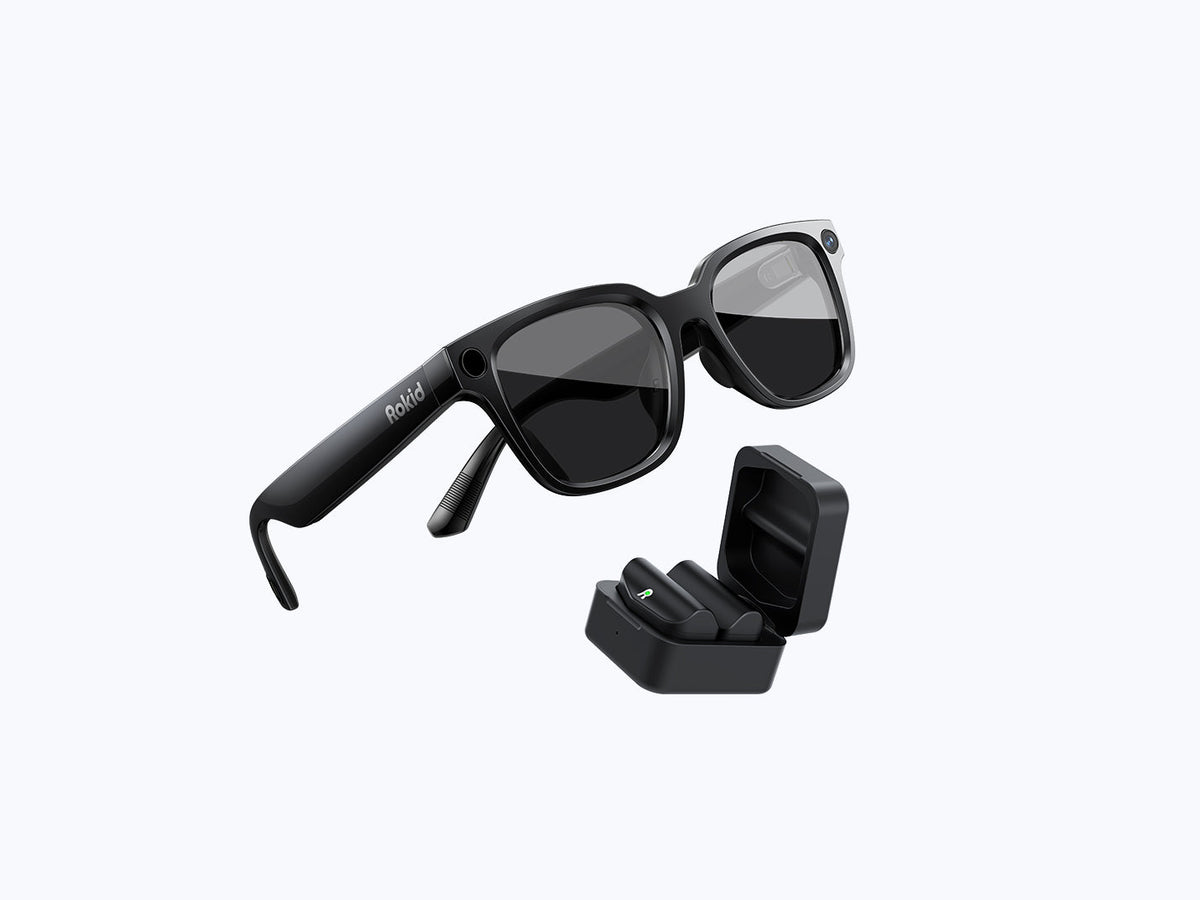Camera Smart Glasses Pack – AI Glasses plus Magnetic Power Capsule – smart glasses with camera bundle – photo 2 of 17