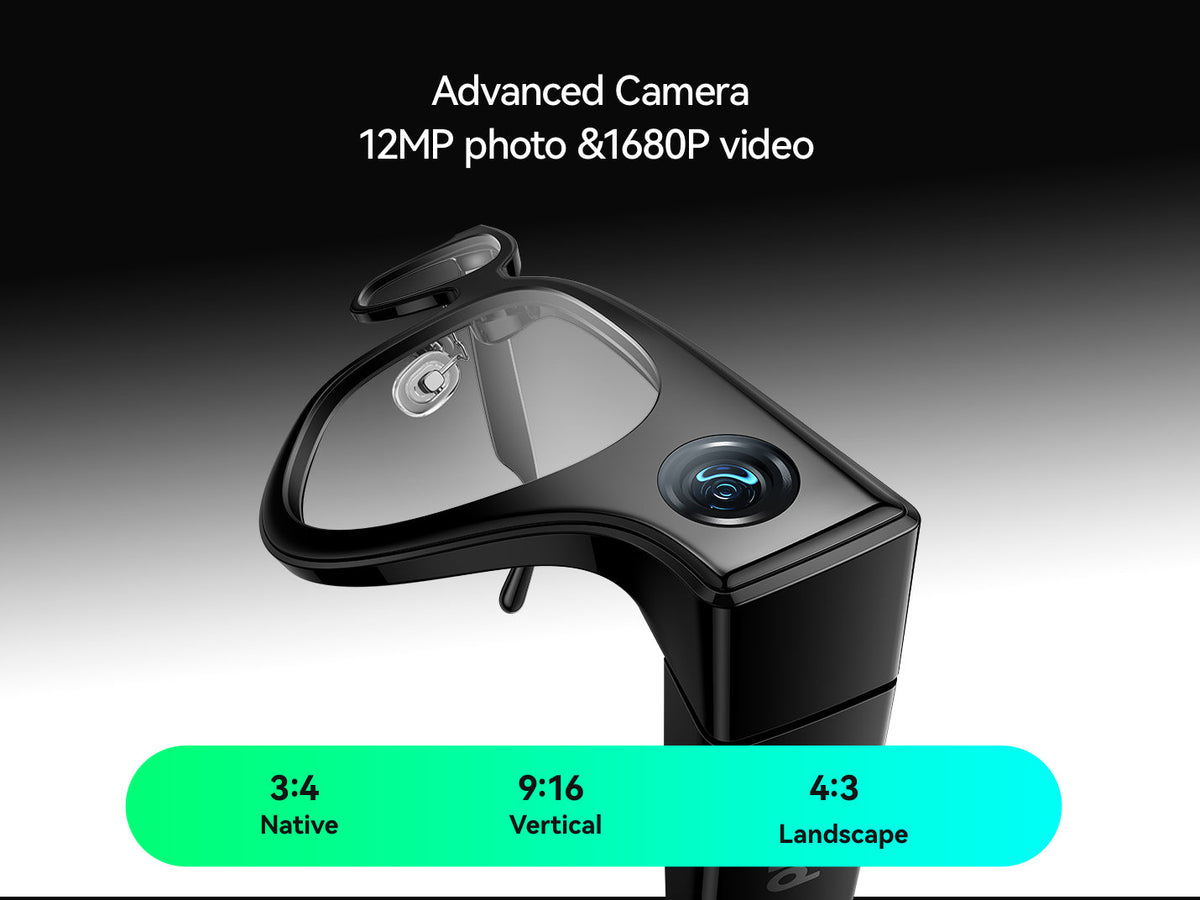 Smart Glasses with Display – Micro LED Waveguide, 1,500 Nits, 12 MP Camera, AI – smart glasses with display – photo 9 of 15