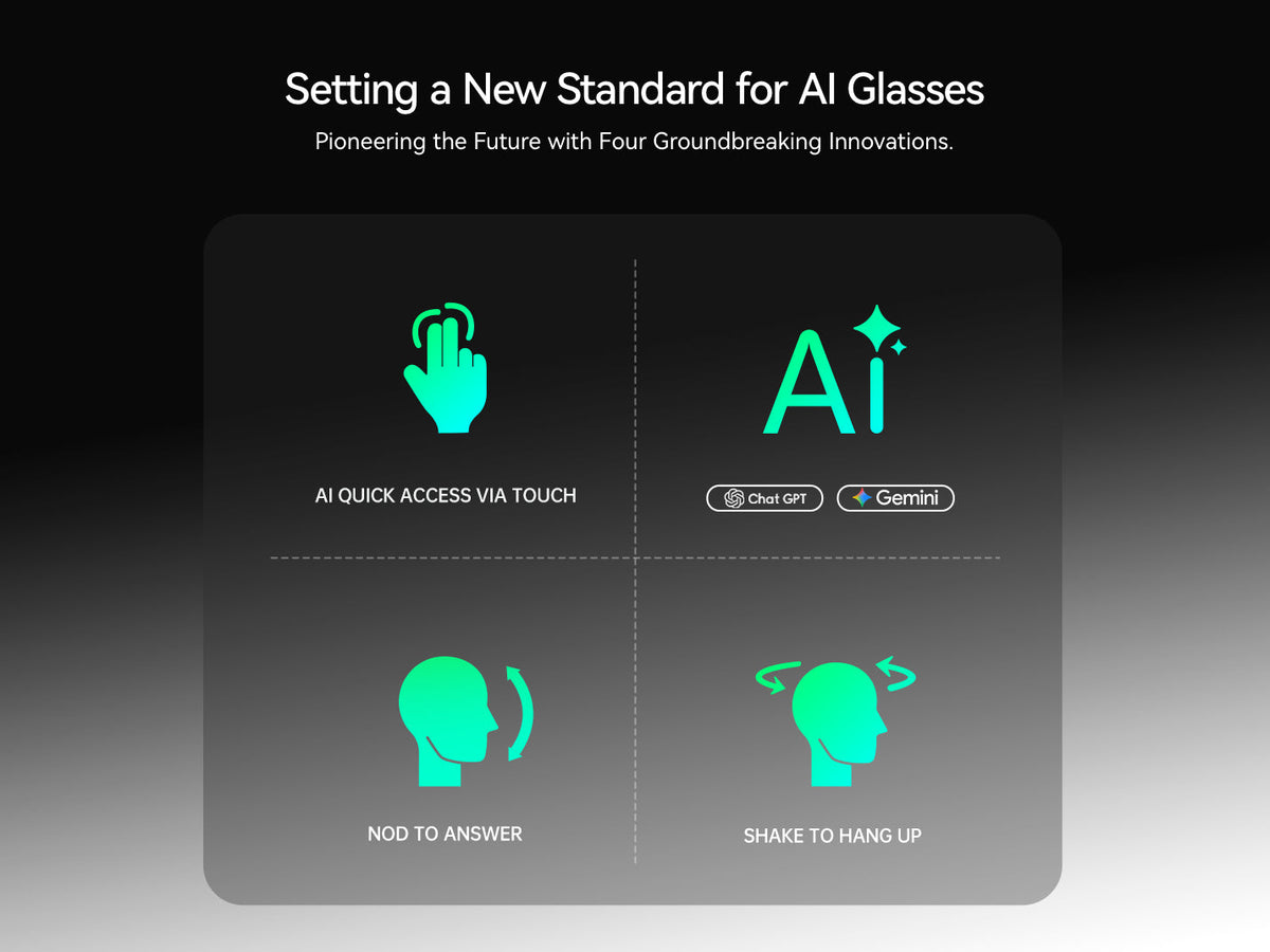 Smart Glasses with Display – Micro LED Waveguide, 1,500 Nits, 12 MP Camera, AI – smart glasses with display – photo 8 of 15