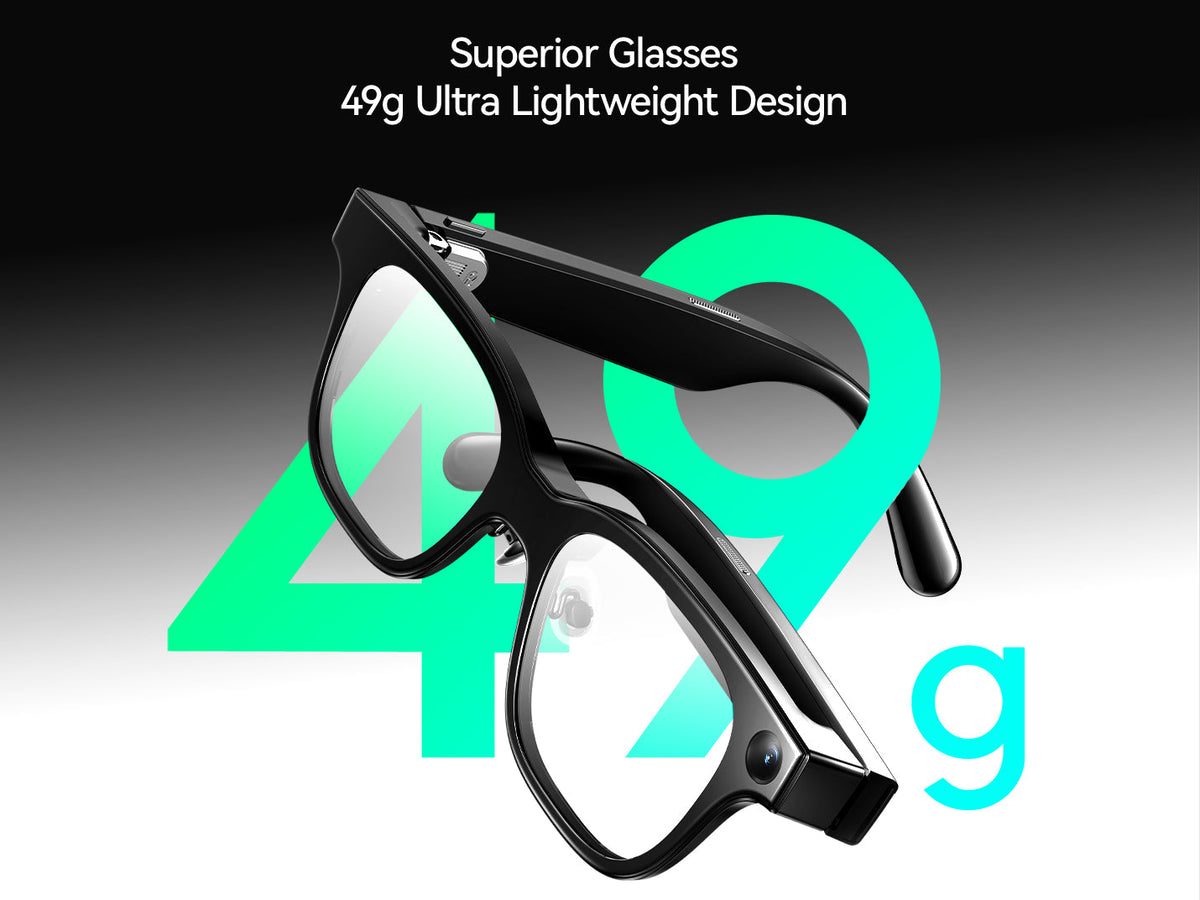 Smart Glasses with Display – Micro LED Waveguide, 1,500 Nits, 12 MP Camera, AI – smart glasses with display – photo 13 of 15