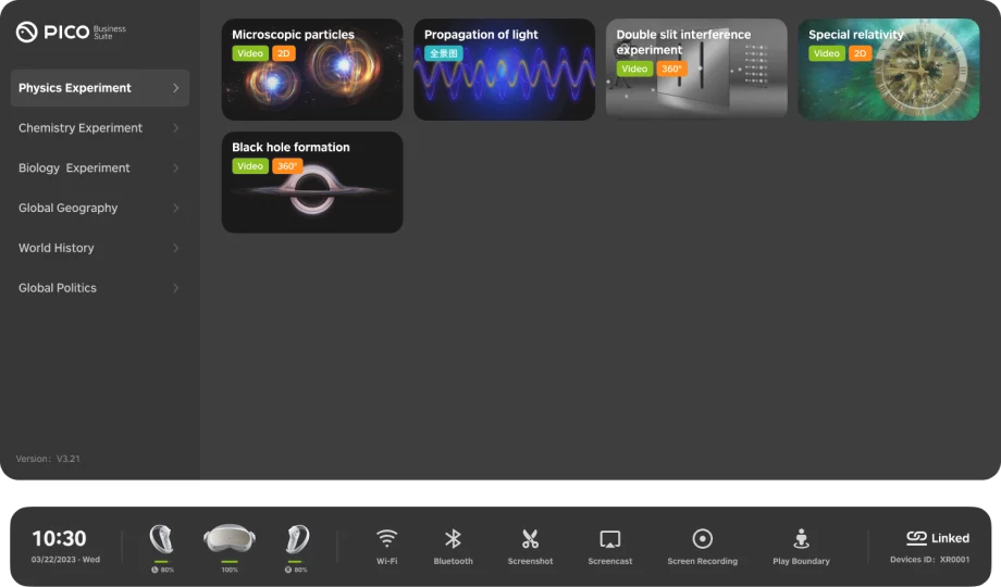 VR Headset Sync Software – Kiosk & Multi-Headset Streaming Suite – VR headset sync and kiosk software – photo 5 of 5