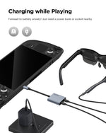 USB-C Charging Adapter for AR Glasses – 4K60 Video with 100 W Pass-Through – usb c charging adapter – photo 3 of 5