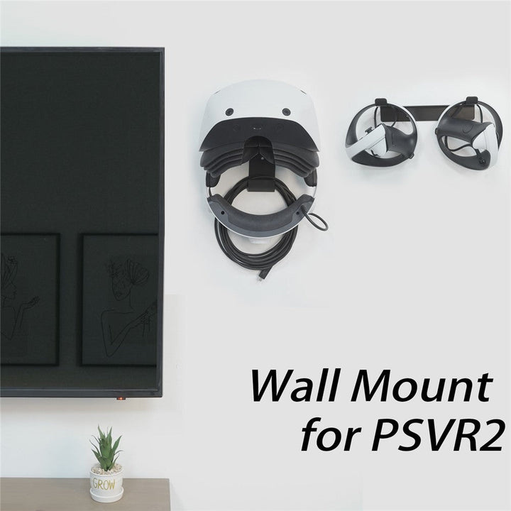 best wall mount for PlayStation VR2 headset and controllers Metanexus XR