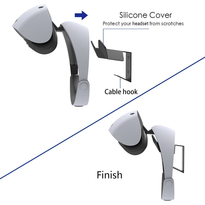 best wall mount for PlayStation VR2 headset and controllers Metanexus XR