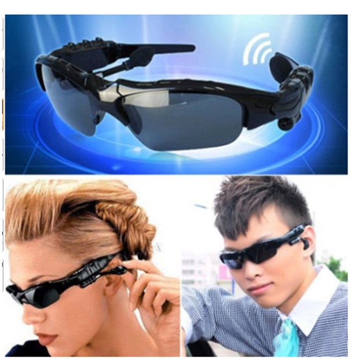 Wireless Bluetooth-compatible Sunglasses Headset Headphone for iPhone Samsung HTC Sony LG Metanexus XR