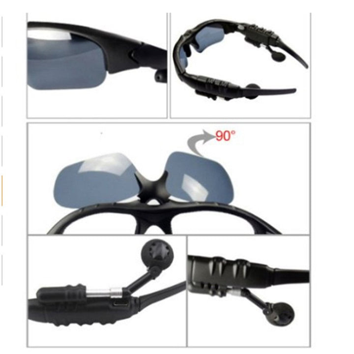 Wireless Bluetooth-compatible Sunglasses Headset Headphone for iPhone Samsung HTC Sony LG Metanexus XR