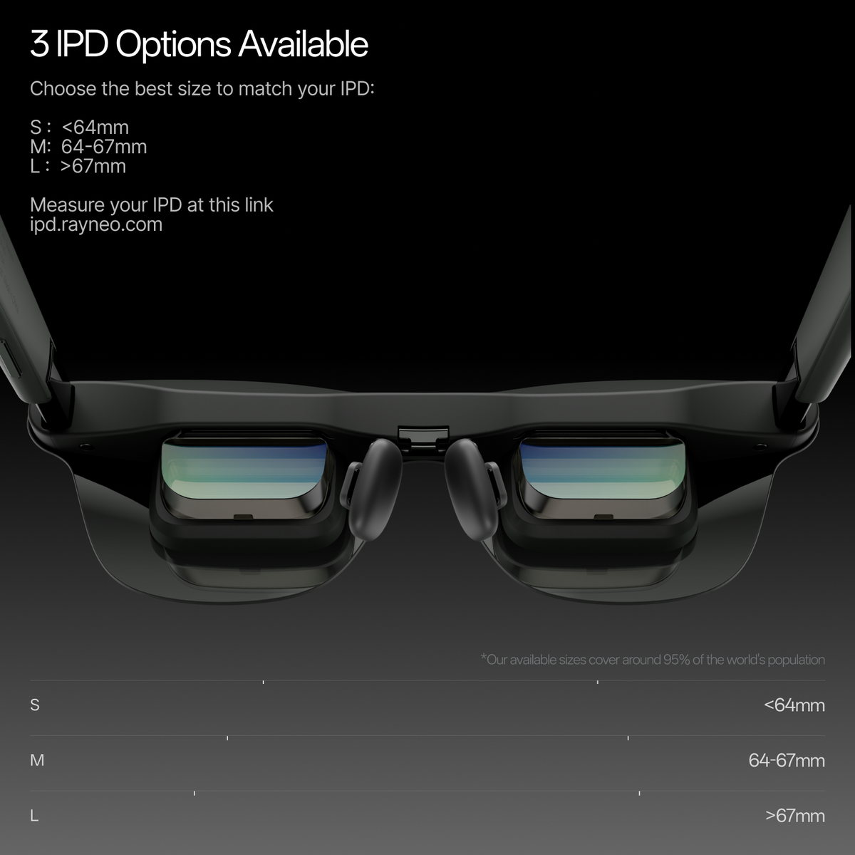 AR Glasses – 267" Flagship with 59° FOV, Tandem OLED, 3DoF and 3 IPD Sizes – ar glasses – photo 12 of 13