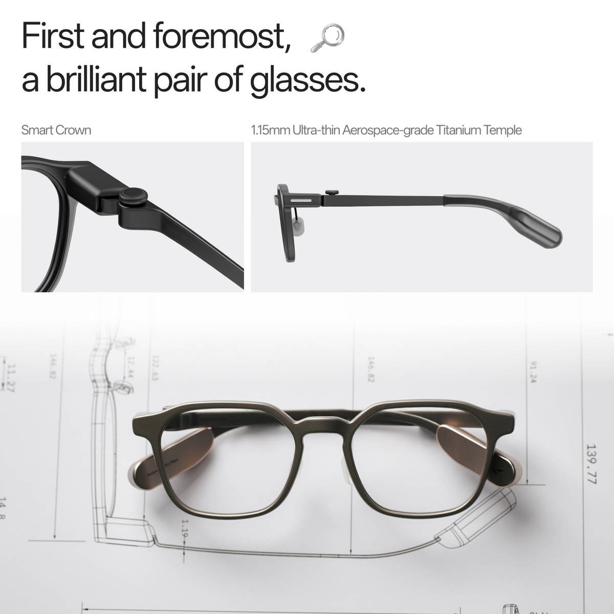 Teleprompter Glasses – 33 g Camera-Free AI Glasses with Invisible Display – teleprompter glasses – photo 10 of 16