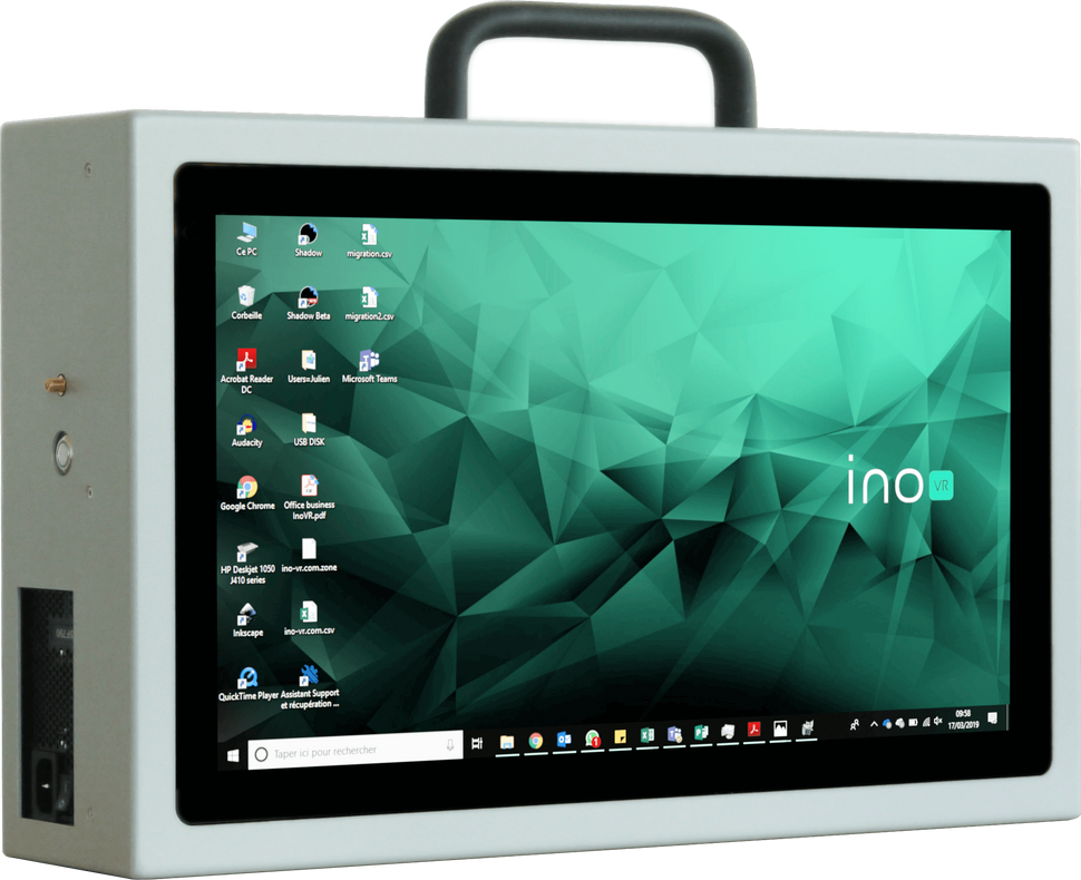 All in One PC Touchscreen for VR – 19.5" Workstation up to i9 / RTX 4090 – all in one pc touchscreen – photo 2 of 5