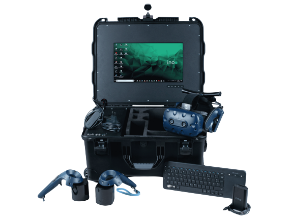Portable VR PC Case – Rugged Case with Built-In Mini Desktop and Screen – portable vr pc case – photo 2 of 10