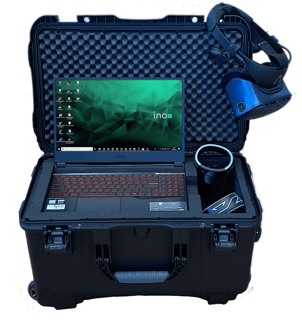 Laptop Hard Case for VR – IP67 Rolling Case for Laptop, Headset and Accessories – laptop hard case – photo 1 of 10