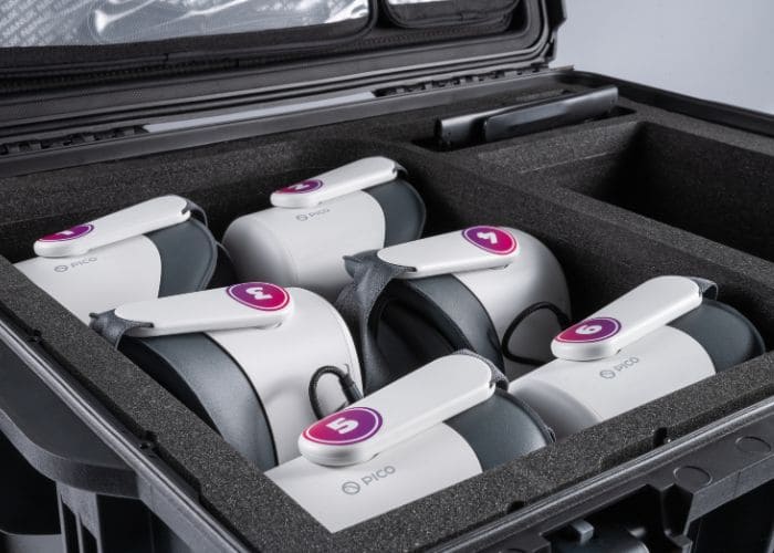 Multi Headset Charging Case – Carry and Charge 3, 4 or 6 Standalone Headsets – multi headset charging case – photo 8 of 12