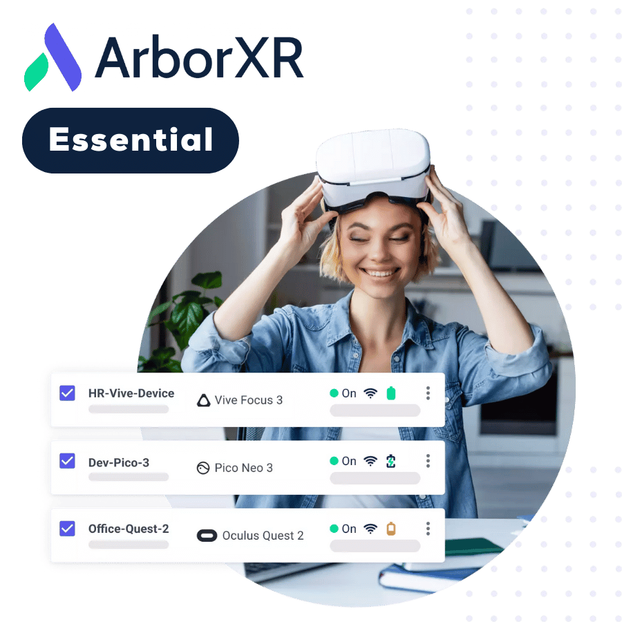 VR Fleet Management – Essential Annual Plan for Multi-Site Deployments – VR fleet management Essential licence – photo 1 of 3