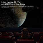 AR Glasses – 267" Flagship with 59° FOV, Tandem OLED, 3DoF and 3 IPD Sizes – ar glasses – photo 2 of 13