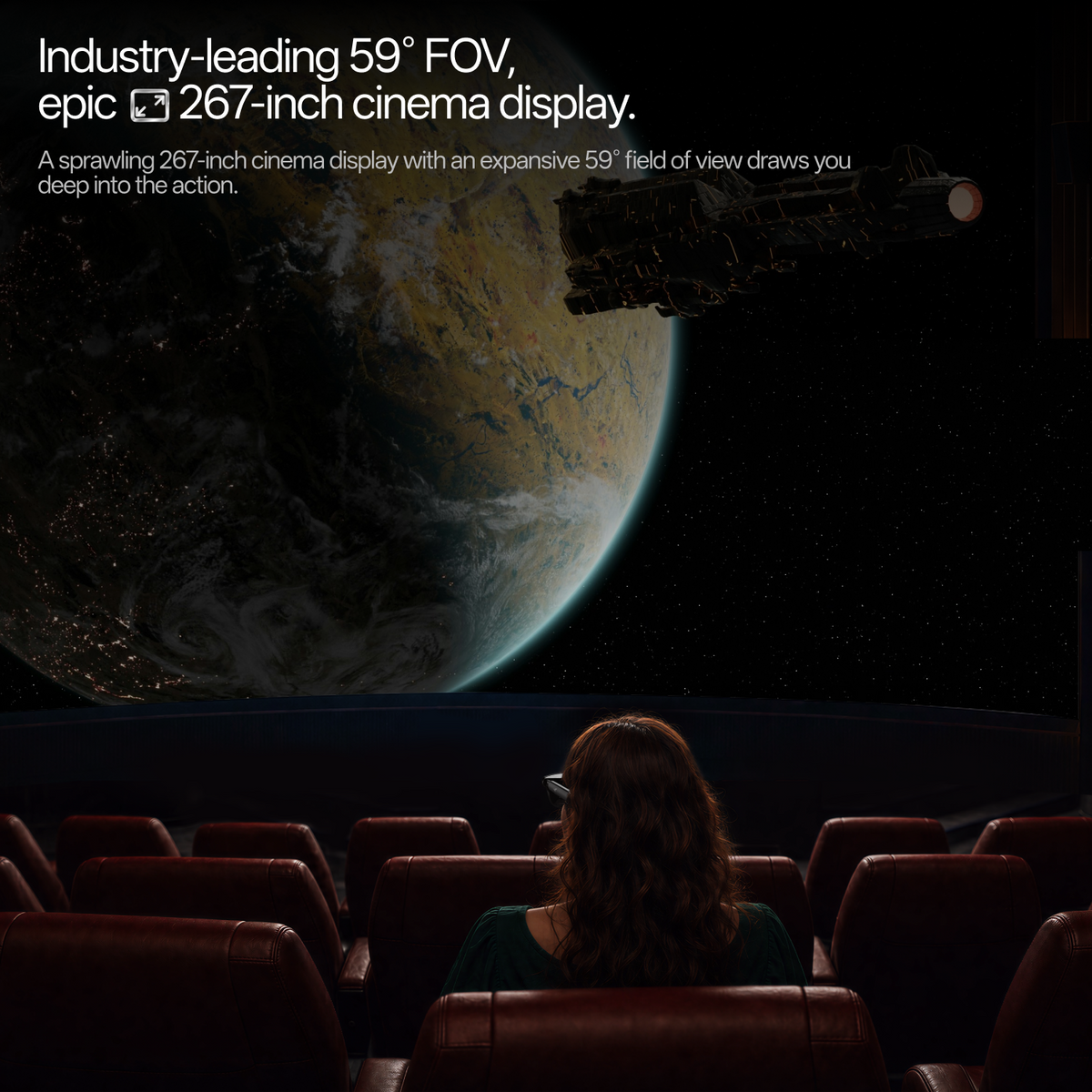 AR Glasses – 267" Flagship with 59° FOV, Tandem OLED, 3DoF and 3 IPD Sizes – ar glasses – photo 2 of 13