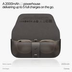 Smart Glasses Charging Case – 2,000 mAh, Up to 5 Full Charges – smart glasses charging case – photo 2 of 4
