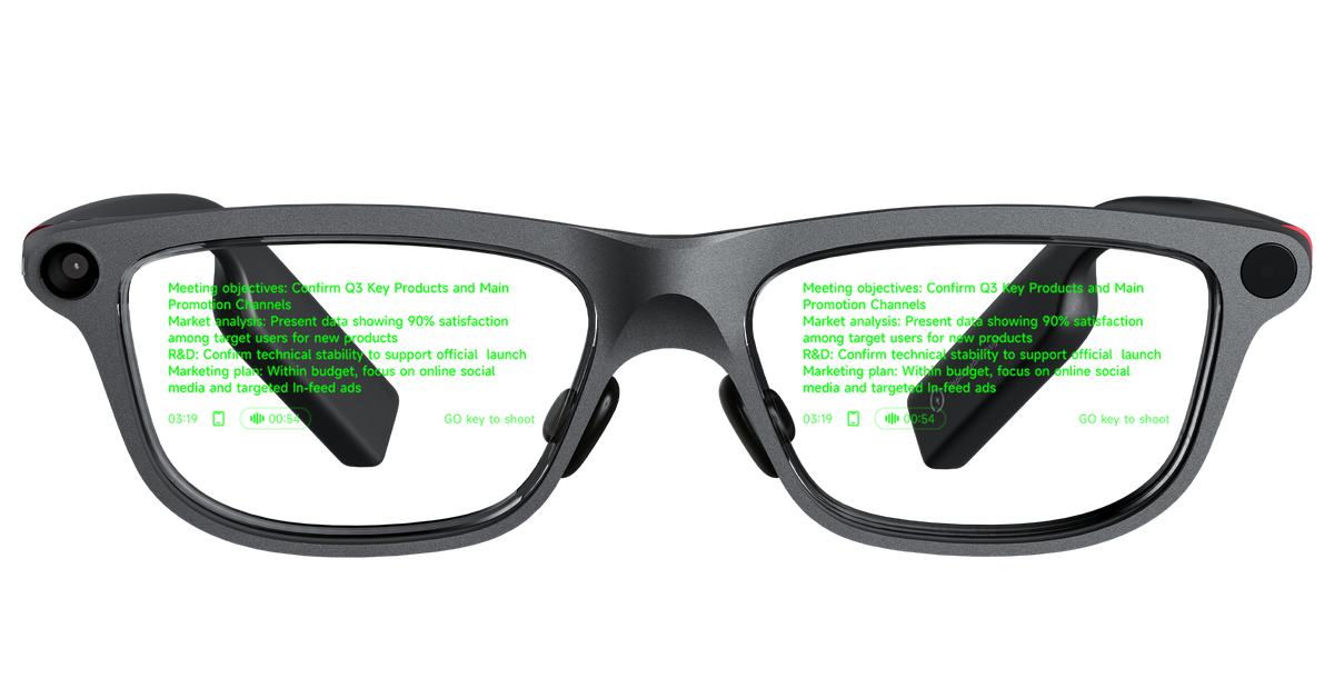 Smart Glasses Bundle – AI Display Glasses, Ring Controller, Speaker and Spare Battery – smart glasses bundle – photo 5 of 9