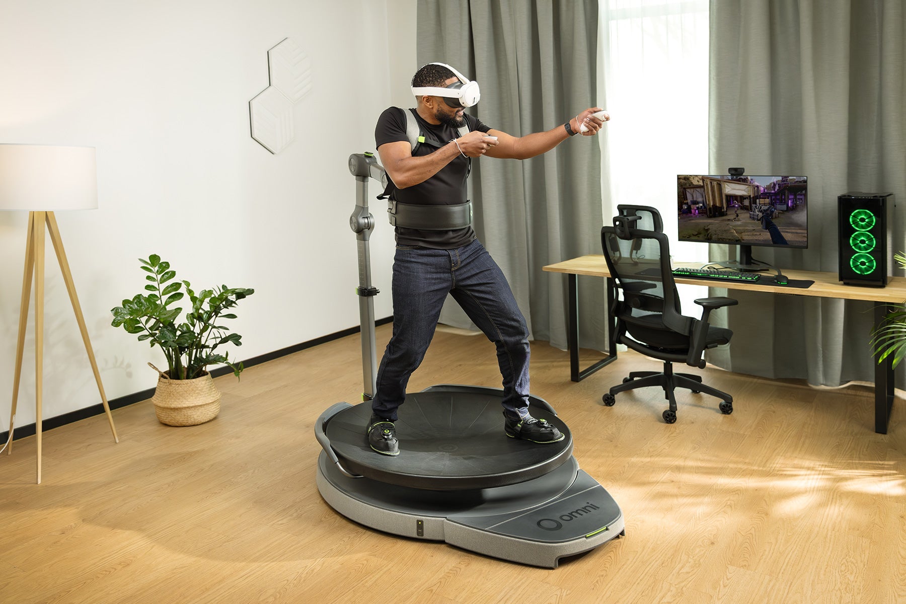 VR Treadmill for Quest – Omnidirectional Treadmill for Quest 2 and Quest 3 – vr treadmill for quest – photo 1 of 7