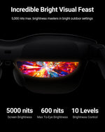 TV Glasses – 201" Sony Micro-OLED Screen with Quad-Speaker Audio, 120 Hz – tv glasses – photo 7 of 19
