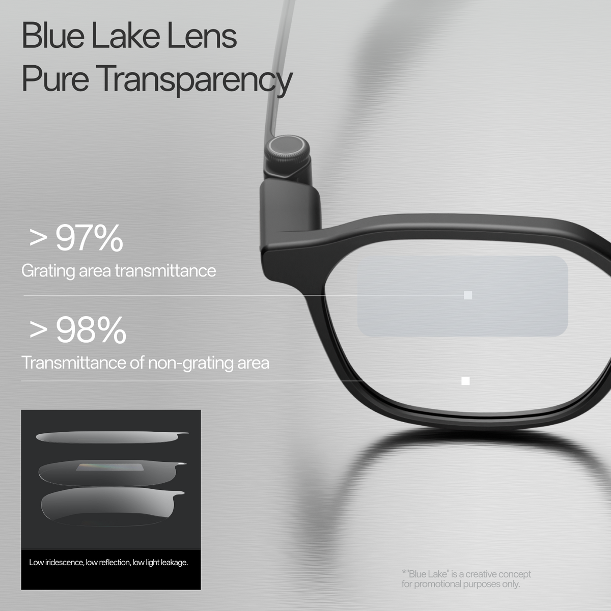 Teleprompter Glasses – 33 g Camera-Free AI Glasses with Invisible Display – teleprompter glasses – photo 9 of 16