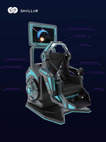 VR Rotating Chair – 360° Rotation plus 27° Tilt Single-Rider Simulator – vr rotating chair – photo 4 of 6