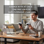 PS VR2 controller charging cable package, SKU 680701328A — Metanexus XR