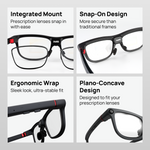 Prescription Lenses for Smart Glasses – Custom Clip-In Lenses, Index 1.60–1.74 – prescription lenses for smart glasses – photo 4 of 4