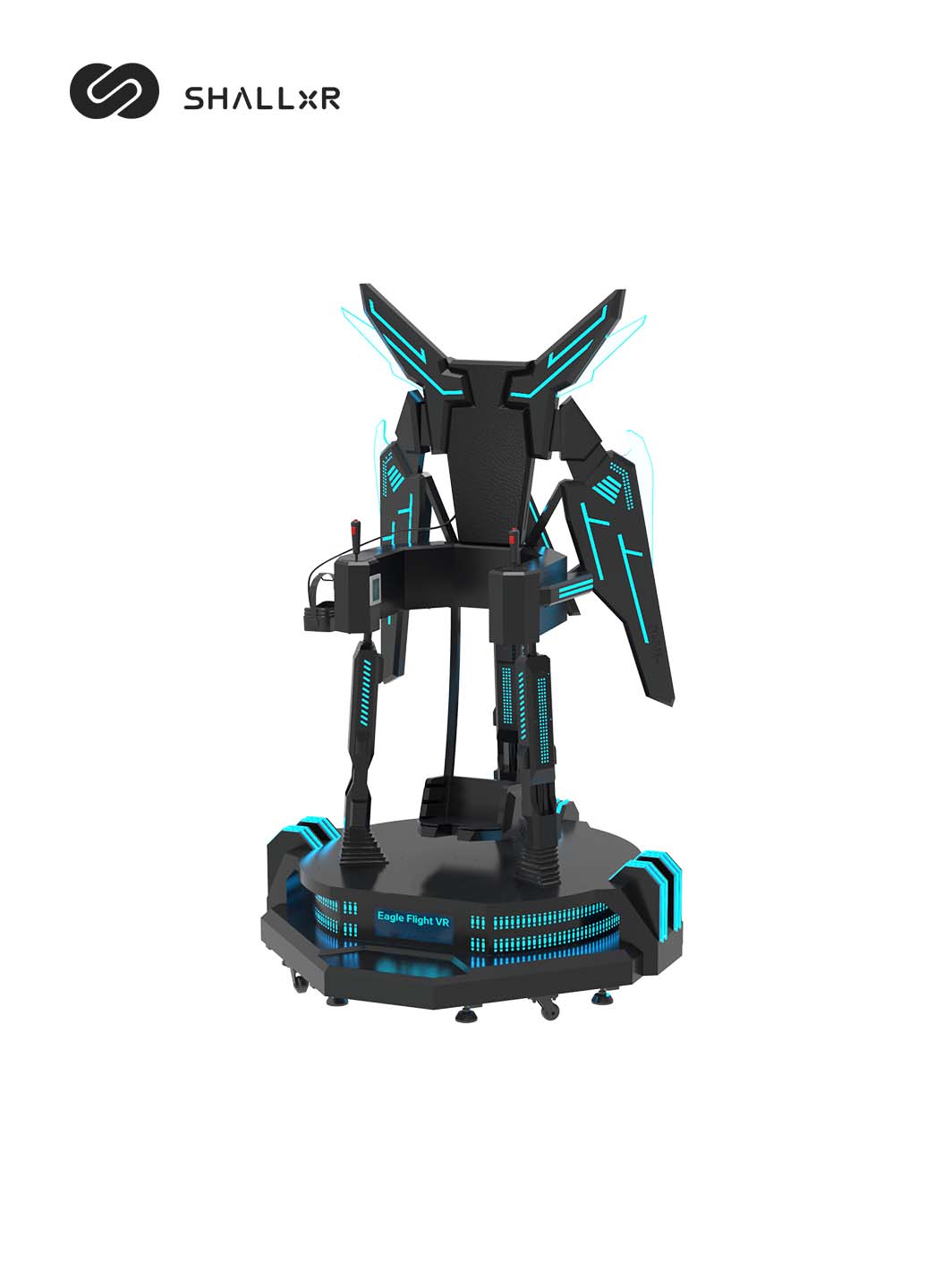 Flight VR Simulator – Mecha Eagle Cabinet with Weightlessness Effect – bird flight vr simulator – photo 2 of 6