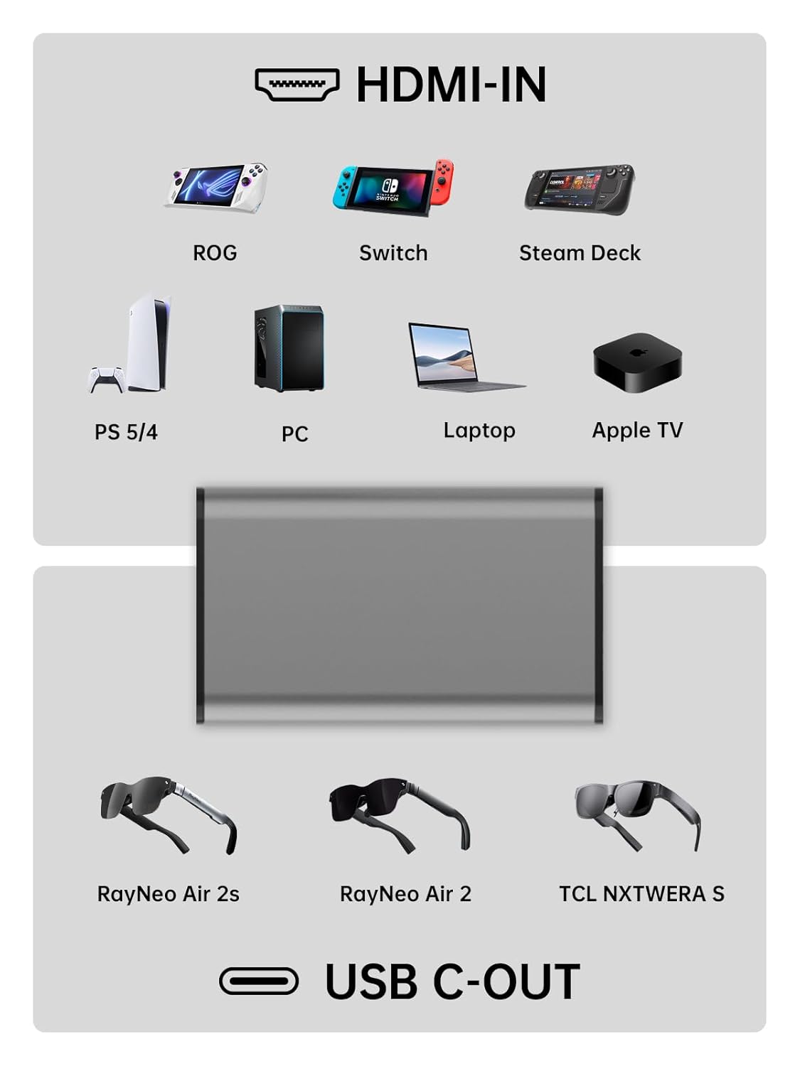 Cheap AR Glasses – 76 g 1080p Micro-OLED, 120 Hz, 600 Nits – cheap ar glasses – photo 12 of 19