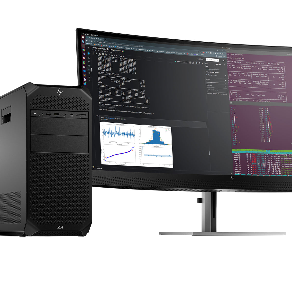 Xeon Workstation for Enterprise VR – Xeon w3-2435 & RTX A4000 16 GB – Xeon RTX A4000 VR workstation – photo 4 of 13