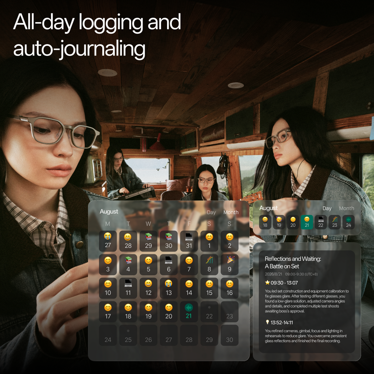 Teleprompter Glasses – 33 g Camera-Free AI Glasses with Invisible Display – teleprompter glasses – photo 14 of 16
