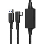 For Meta Quest 3 / PICO 4 VR Data Cable 5m USB to Type-C PC Link Streaming Fast Charging Cord with Amplifier TVCMALL