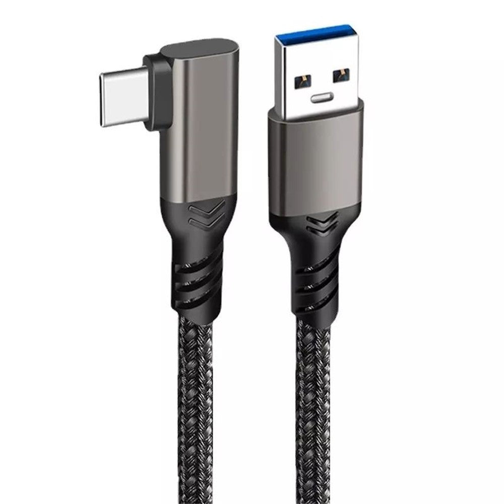 For Oculus Quest 1 / 2 0.5m USB-A to USB-C Cable 3A USB3.2 Gen2 Fast Charging Link Cable VR Headset 10Gbps Data Transfer Cord Metanexus XR