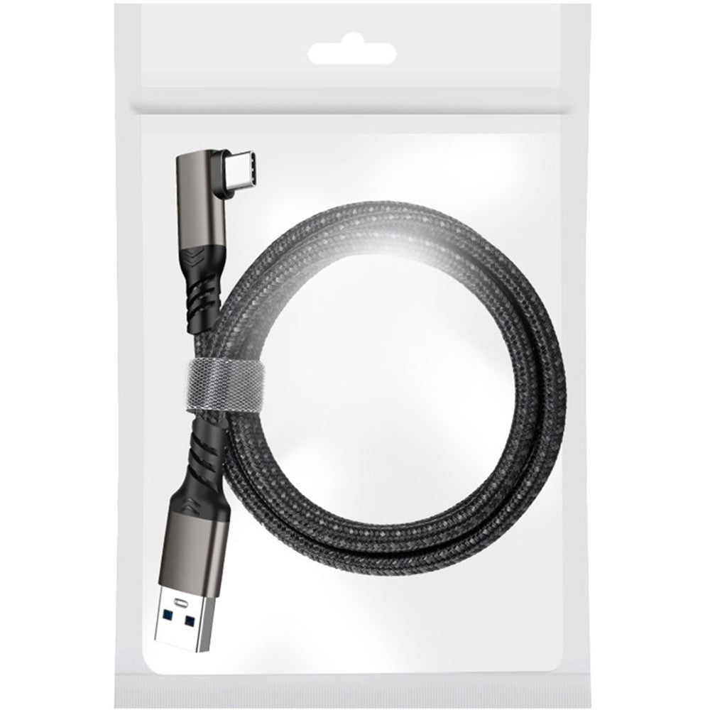 For Oculus Quest 1 / 2 3m USB3.2 Gen2 3A Fast Charging Cable USB-A to USB-C 10Gbps Data Cord VR Headset Link Cable TVCMALL