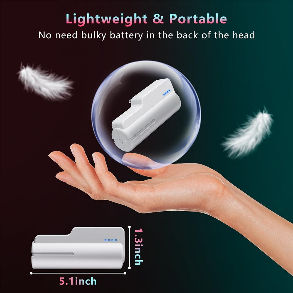 a11 For Meta Quest 3  /  Quest 2 5000mAh 18W Fast Charge Battery Pack with LED Indicator Metanexus XR