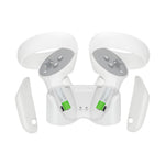 HIBLOKS OQC2101 Magnetic Charging Base Dock for Oculus Quest 2 VR Glasses Handles Metanexus XR