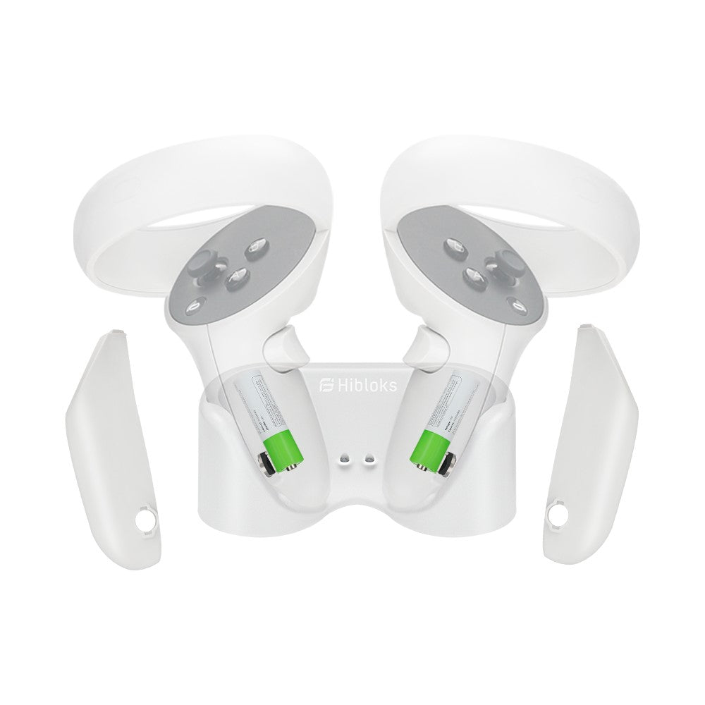 HIBLOKS OQC2101 Magnetic Charging Base Dock for Oculus Quest 2 VR Glasses Handles Metanexus XR