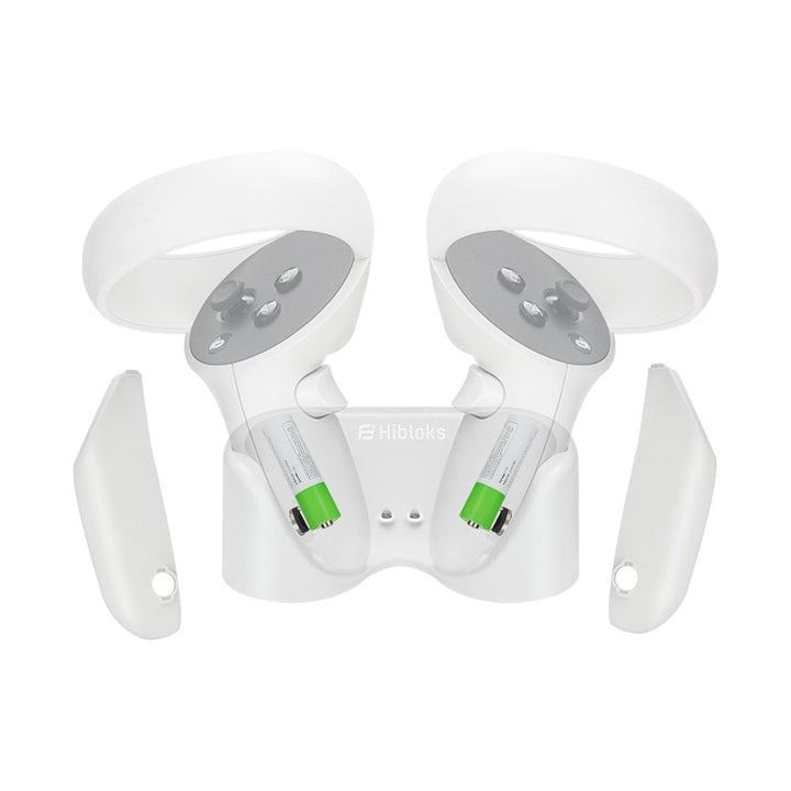 HIBLOKS OQC2101 Magnetic Charging Base Dock for Oculus Quest 2 VR Glasses Handles Metanexus XR