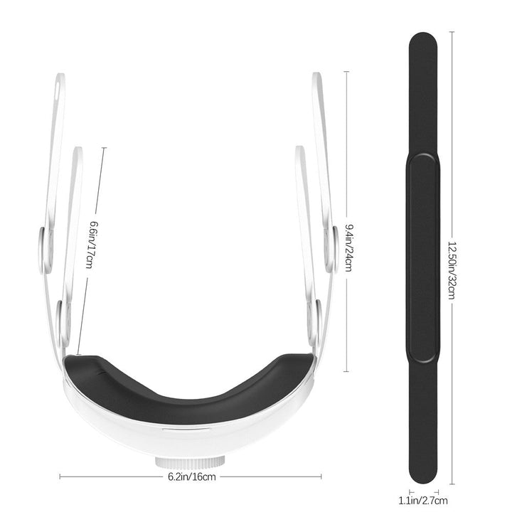 Head Strap for Meta Quest 3S Flippable Headband VR Headset Accessories Metanexus XR