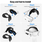 Head Strap for Meta Quest 3S Flippable Headband VR Headset Accessories Metanexus XR
