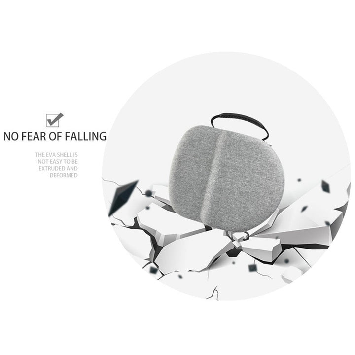 Shockproof VR Headset Carry Case Portable Virtual Reality Goggles EVA Hard Case Rainproof Protective Box with Handle for Oculus Quest 2 Metanexus XR