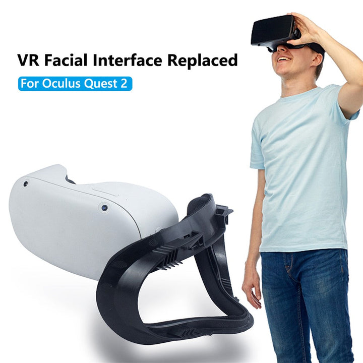 For Oculus Quest 2 Light Blocking VR Facial Interface Replacement Face Pad Anti-sweat Eye Mask Cover VR Glasses Accessories Metanexus XR