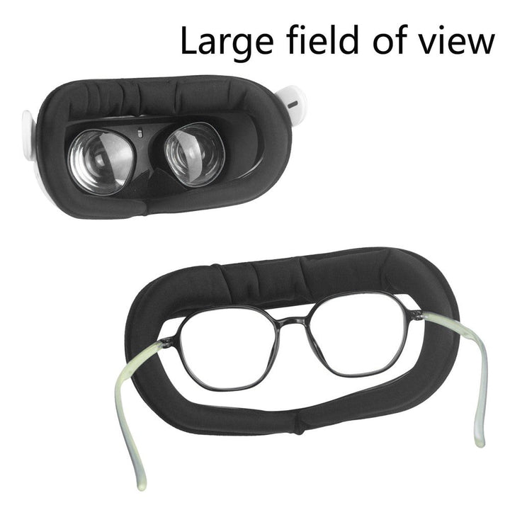 For Oculus Quest 2 Light Blocking VR Facial Interface Replacement Face Pad Anti-sweat Eye Mask Cover VR Glasses Accessories Metanexus XR