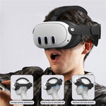 Adjustable Replacement Head Strap for Meta Quest 3 Head-Mounted Smart VR Headset Accessories Metanexus XR