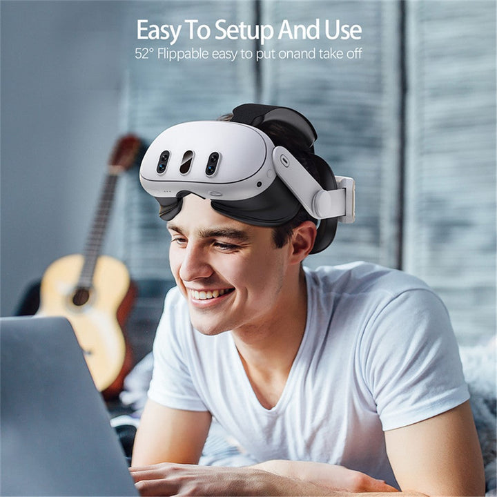 For Meta Quest 3 Replacement Headband with Adjustable Knob VR Headset Accessories Metanexus XR