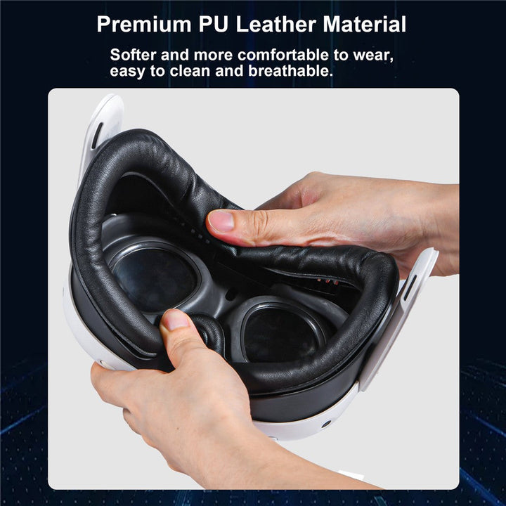 STARTRC GAMES Facial Interface Face Cover with Cooling Fan for Meta Quest 3 Accessories Set Metanexus XR