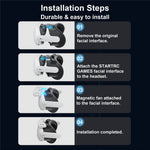 STARTRC GAMES Facial Interface Face Cover with Cooling Fan for Meta Quest 3 Accessories Set Metanexus XR